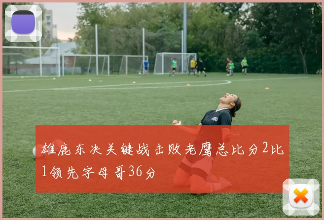 雄鹿东决关键战击败老鹰总比分2比1领先字母哥36分